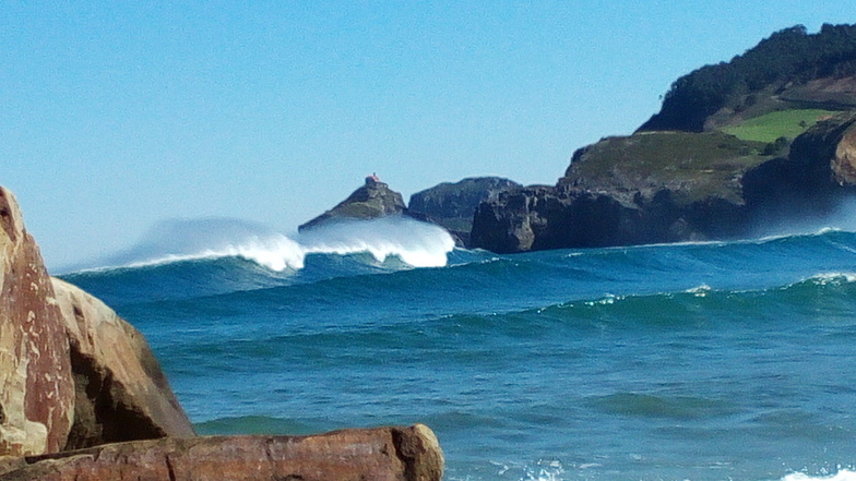 día soleado de invierno, Bakio