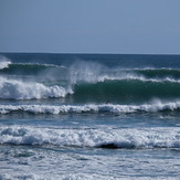 Overhead sets, Wharariki Beach