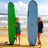 Surf lesson, Dewata