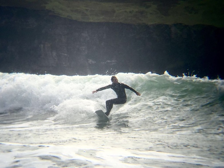 Keel surf break