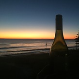 Normal sunset at cot, Cottesloe Beach