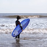 Sizing up the beach break, Walberswick