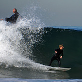 Ah! It was my wave!, El Porto Beach