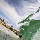 Crumbling glass, Laguna Beach - South Crescent Bay