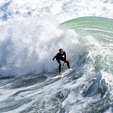 Middle Peak High Wave, Steamer Lane-Middle Peak