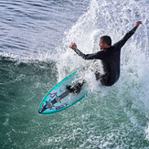 Flea at the Slot, Steamer Lane-The Slot