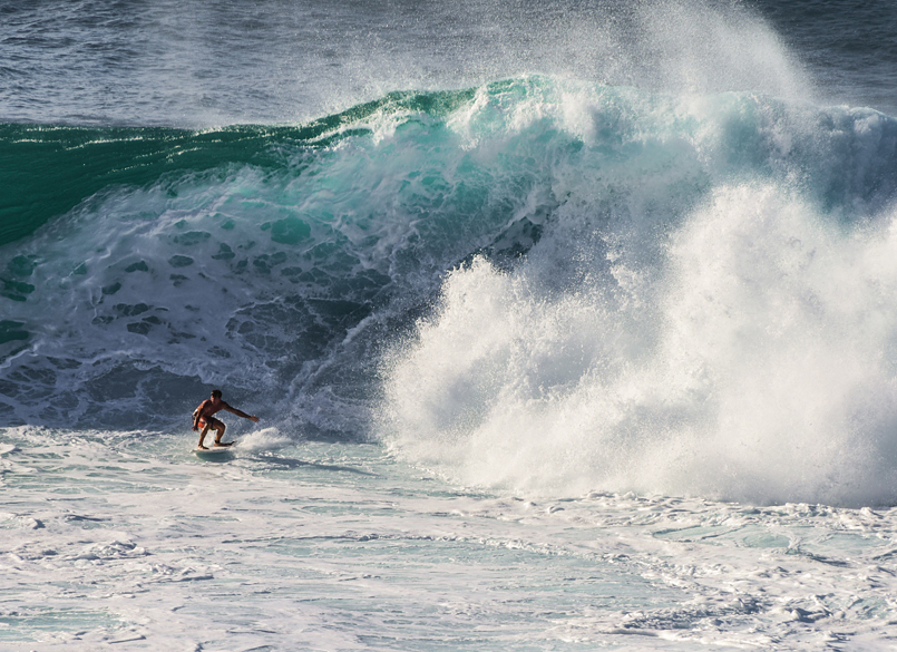 Big Wave at Honolua Bay