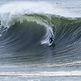 Surfing Middle Peak, Steamer Lane-Middle Peak