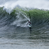 Surfing Middle Peak, Steamer Lane-Middle Peak