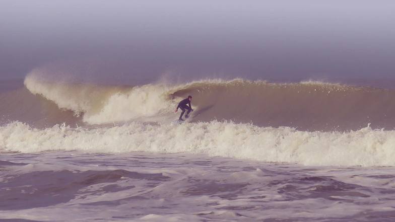 Rob on a good one, Oostende