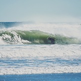 barreled near the beach, The Wall