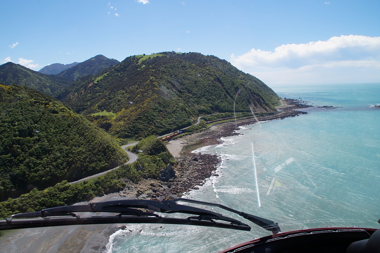 Iron Gate after the Uplift from the Kaikoura Earthquake, Blue Duck Stream