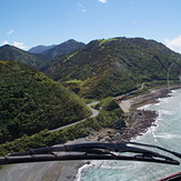 Iron Gate after the Uplift from the Kaikoura Earthquake, Blue Duck Stream