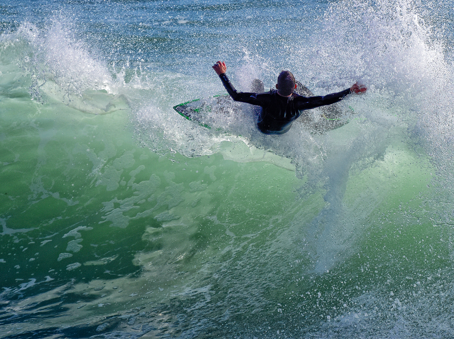 The Slot, Steamer Lane-The Slot