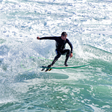 Flea at Middle Peak, Steamer Lane-Middle Peak