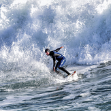 Garth at Middle Peak, Steamer Lane-Middle Peak