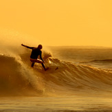Sunrise Surfer, Alkantstrand