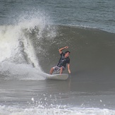 Alduir dropping on a UAJU Surfboard, Mendihuaca