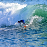 Garth at Middle Peak, Steamer Lane-Middle Peak