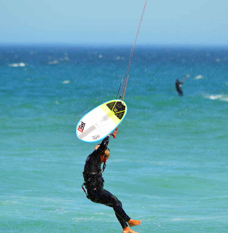 kitesurf, Bloubergstrand