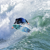 Garth at Middle Peak, Steamer Lane-Middle Peak