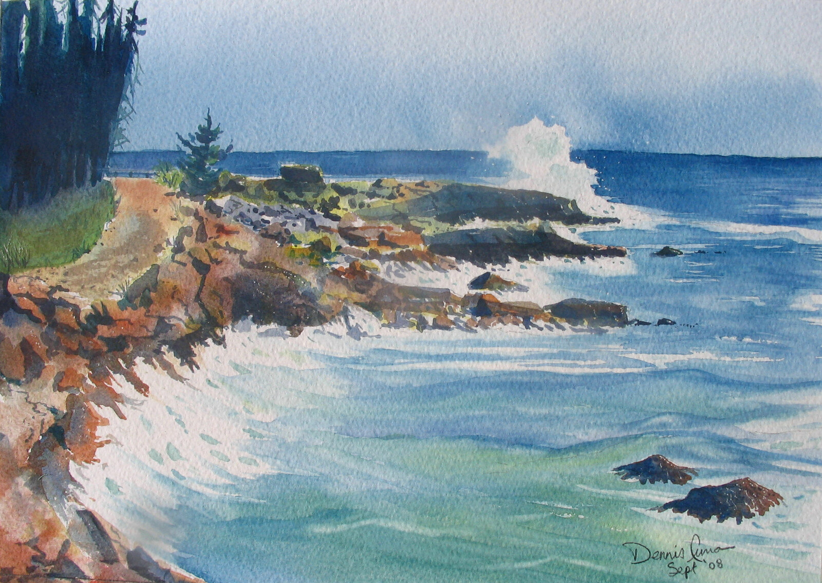 Surf at Broad Cove