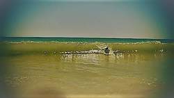 Christmas day bodyboarding at Dalyellup, Dalyellup Beach photo