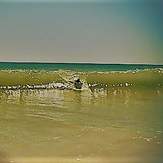 Christmas day bodyboarding at Dalyellup, Dalyellup Beach