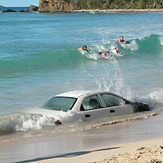 Body surfing, Smugglers cove