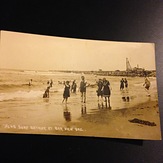 Surf Bathing At BarView Ore, Barview Jetty