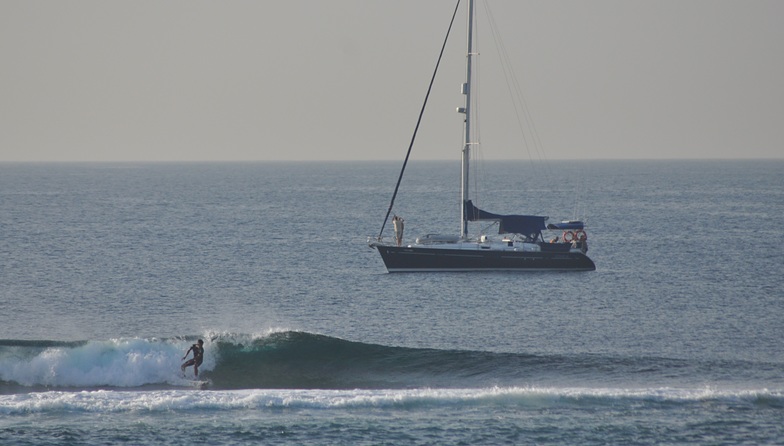 La Barra surf break