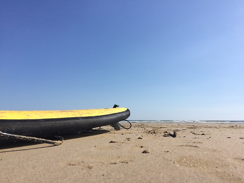 low tide, Sandy Point