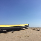 low tide, Sandy Point