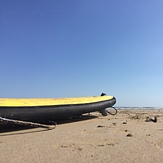 low tide, Sandy Point