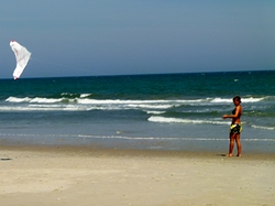 Go fly a kite!, Springmaid Pier photo