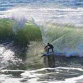 The Slot at Santa Cruz, Steamer Lane-The Slot