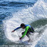 The Slot at Santa Cruz, Steamer Lane-The Slot