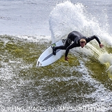 The Slot at Santa Cruz, Steamer Lane-The Slot