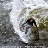 The Slot at Santa Cruz, Steamer Lane-The Slot