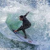 The Slot at Santa Cruz, Steamer Lane-The Slot