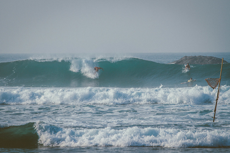 The Rock surf break