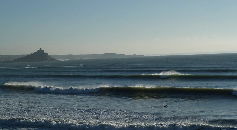 Mounts Bay (Penzance) surf break