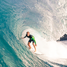 Behind the curtain, Honolua Bay