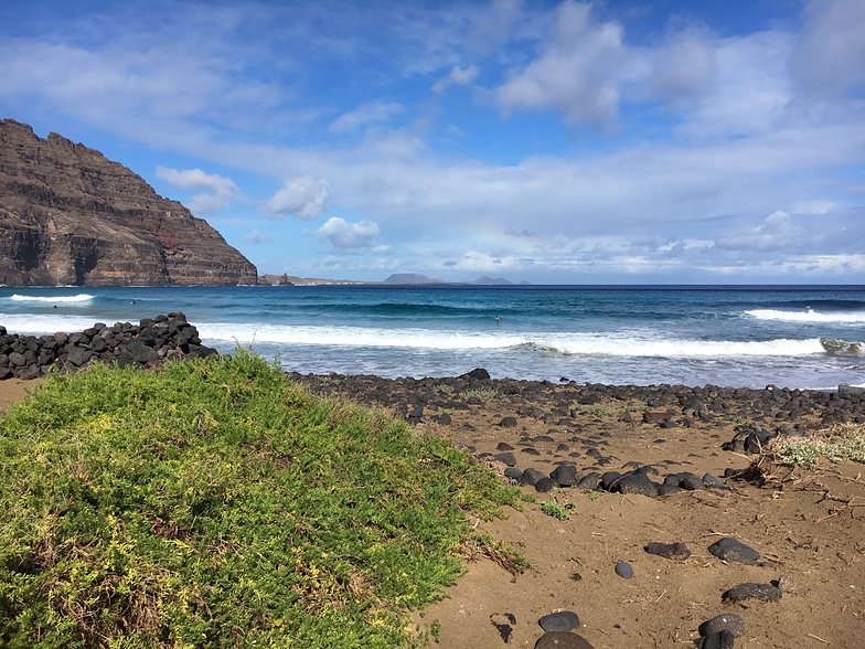 Orzola Beach, Playa de la Canteria