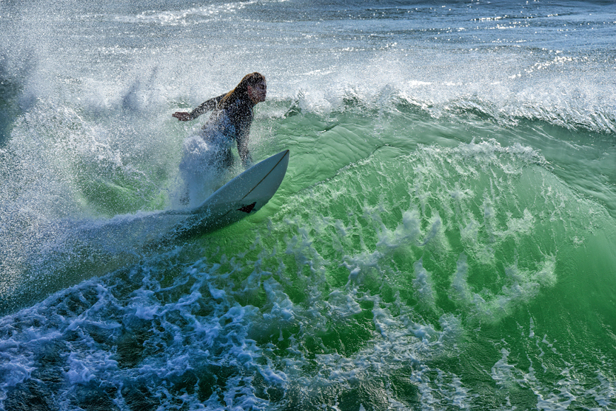 Middle Peak Santa Cruz, Steamer Lane-Middle Peak