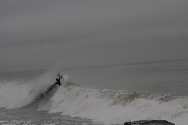End section re-entry Cody Mohi-Groves, Haumoana River Mouth