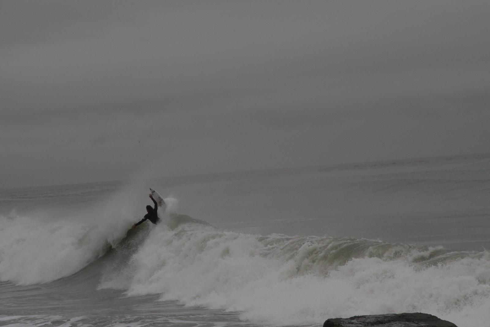 End section re-entry Cody Mohi-Groves, Haumoana River Mouth