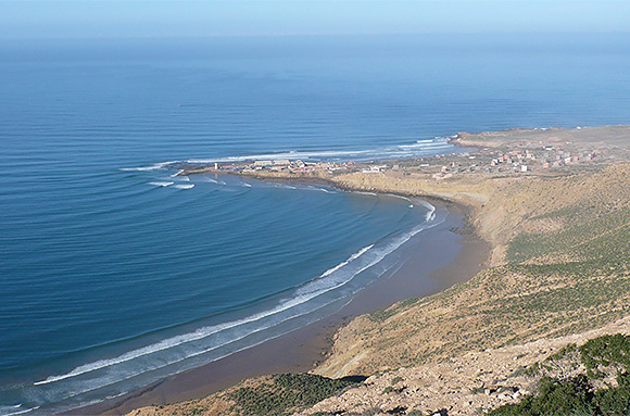 Imsouane - La Cathedrale surf break