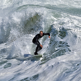 The Slot at Santa Cruz, Steamer Lane-The Slot