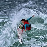 The Slot at Santa Cruz, Steamer Lane-The Slot